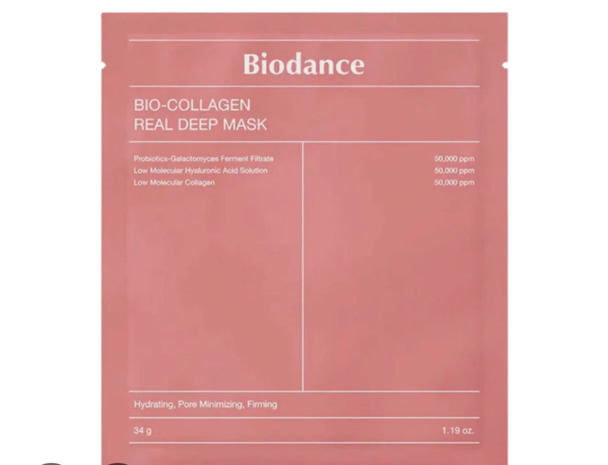 Mascarilla BIODANCE BIO COLLAGEN - REAL DEEP MASK